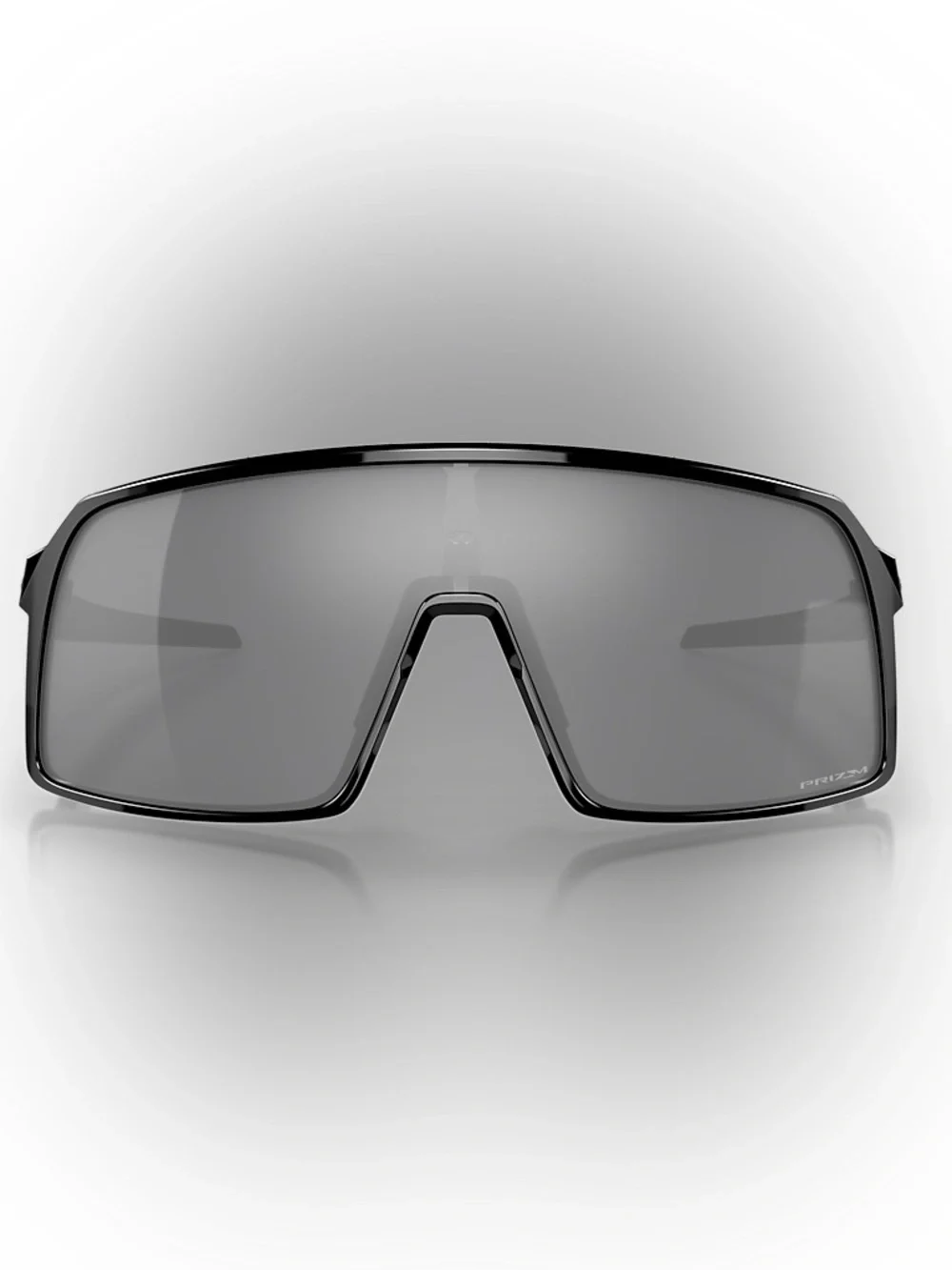Oakley Black Shield Sunglasses with Gray Lens